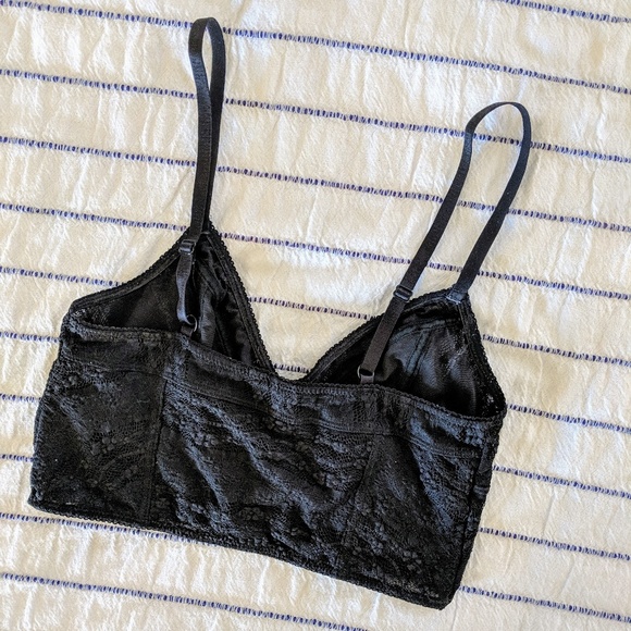 Free People Lace Cropped Bralette - Picture 2 of 8